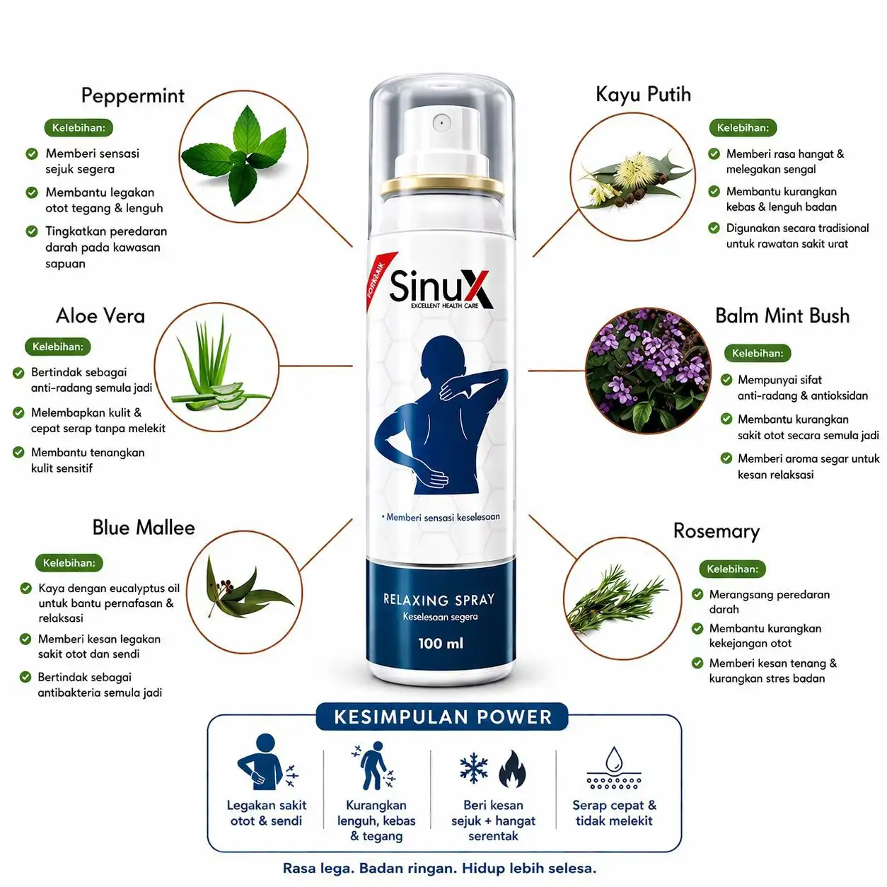 Natural Ingredients SinuX