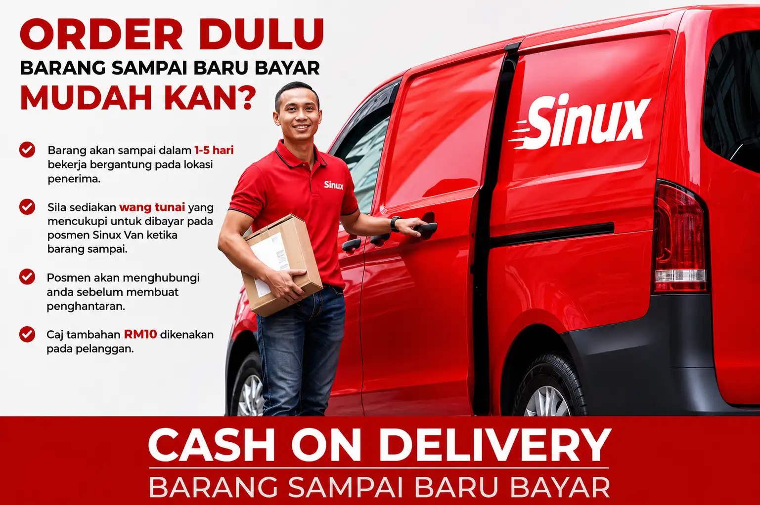 Cash On Delivery - Order Dulu Barang Sampai Baru Bayar