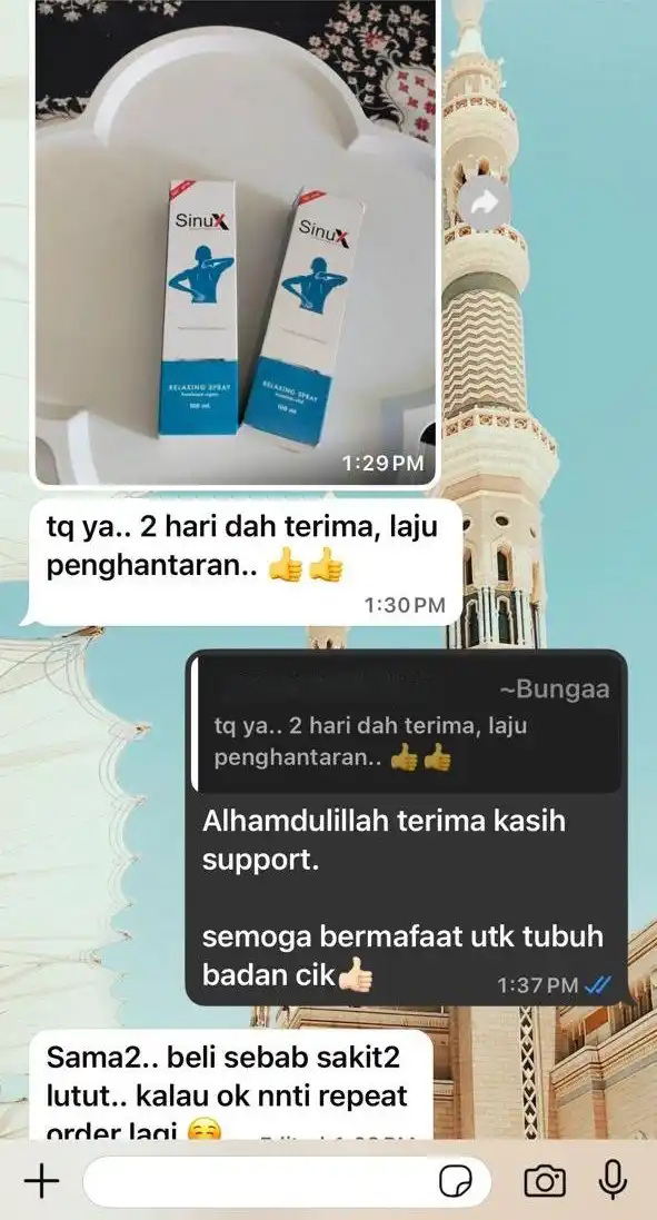 Testimoni WhatsApp 1