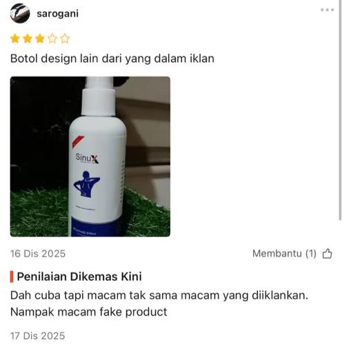 Review produk meragukan 2